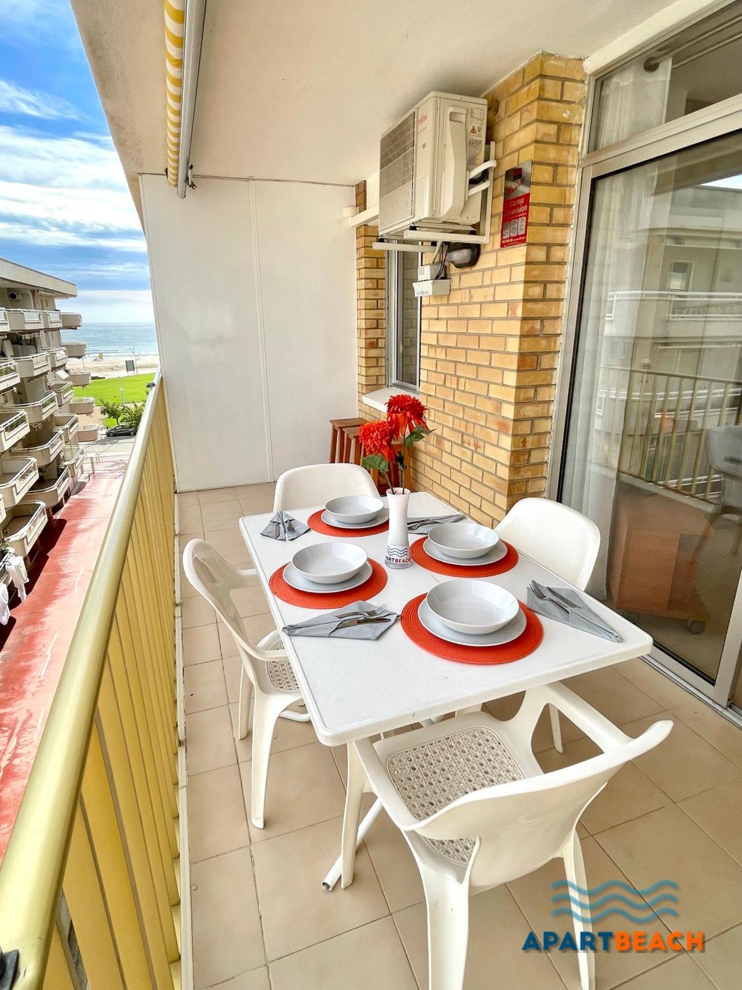 Apartbeach Adriatico 518 Vistas Playa Y Climatizado Apartman La Pineda Kültér fotó